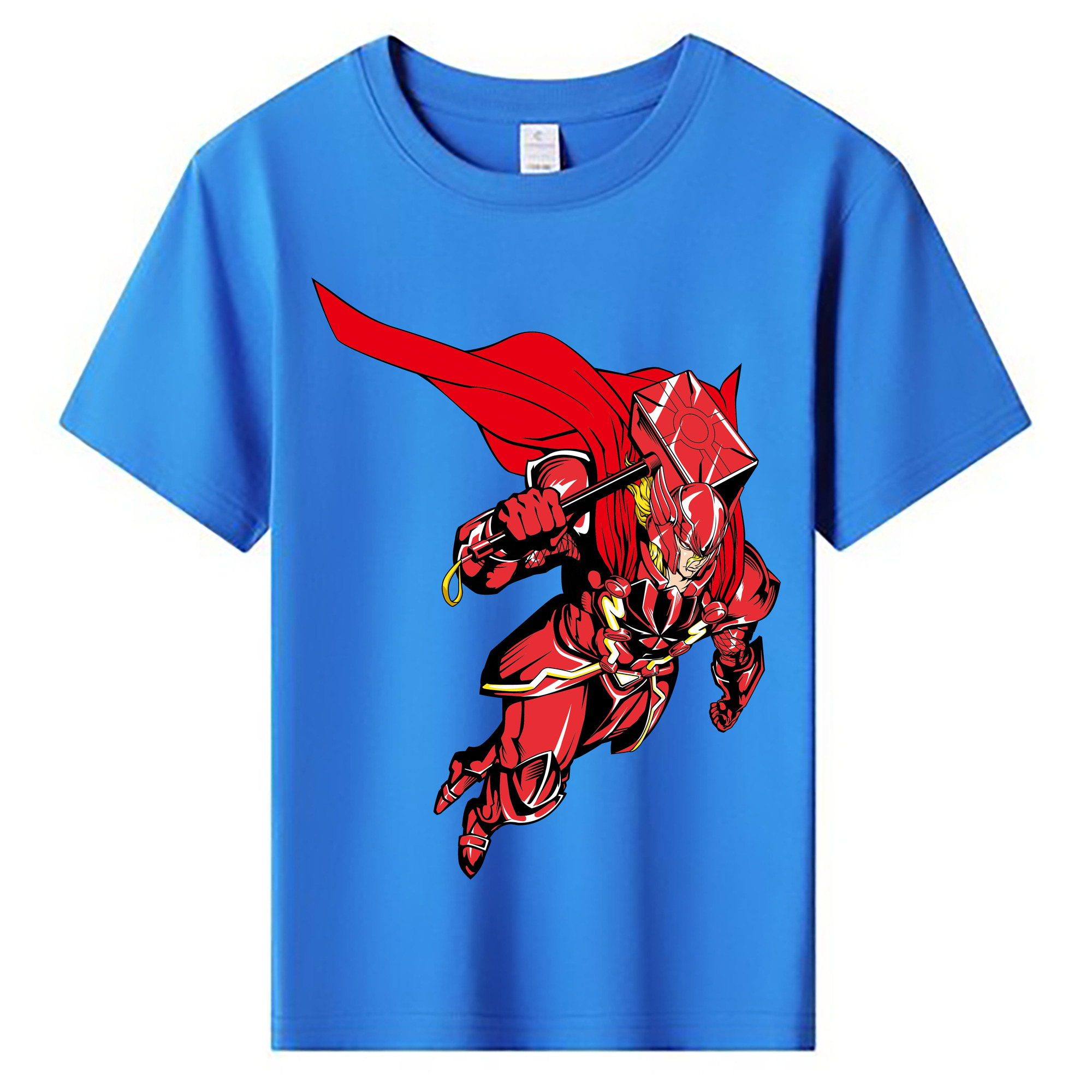 （画像用） アベンジャーズ The Avengers 綿100％キッズTシャツ（フロントプリント）